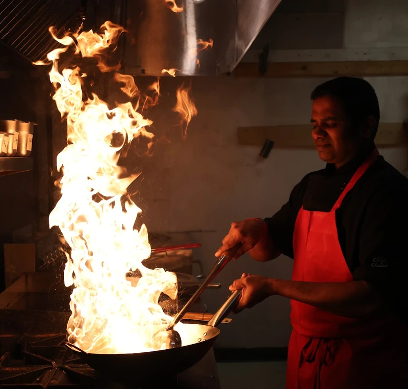 Authentic Indian dishes served at Tamarind Regina South, Regina, SK