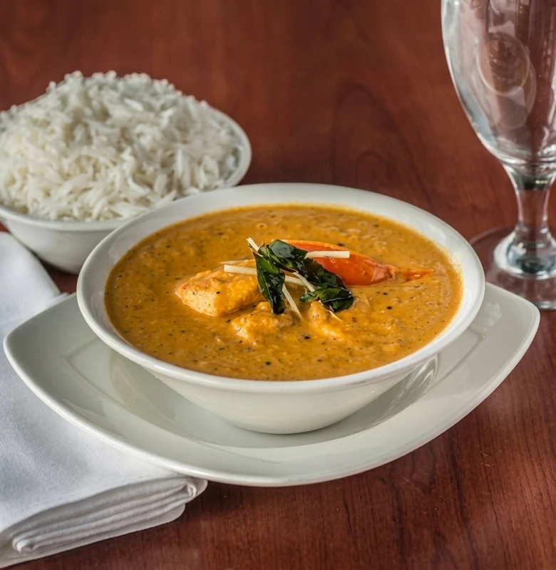 Fish Moilee, Kerala-style coconut fish curry at Tamarind Regina South