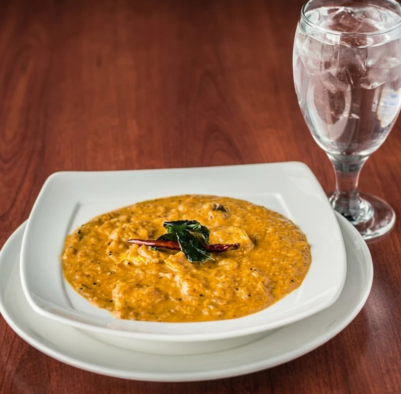 Malabar Chicken Curry, South Indian coconut curry at Tamarind Regina South