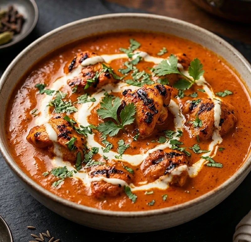 Butter Chicken at Tamarind Regina South, Indian restaurant in Regina