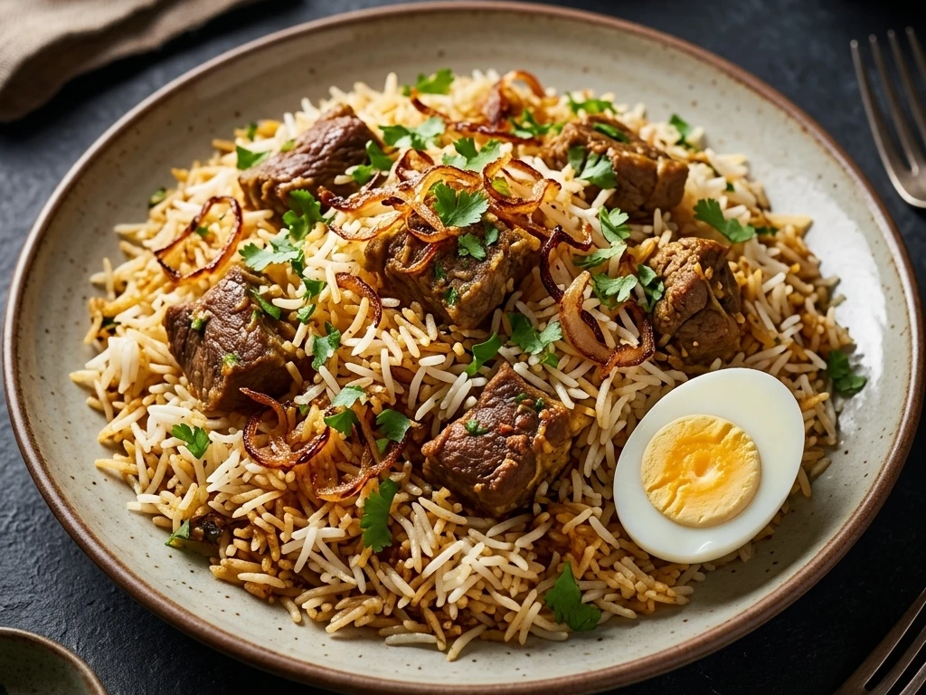 Lamb/Goat Briyani at Tamarind Regina South